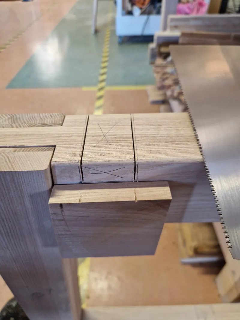 Dining Table Mk2 — Frame Legs & Aprons (3)