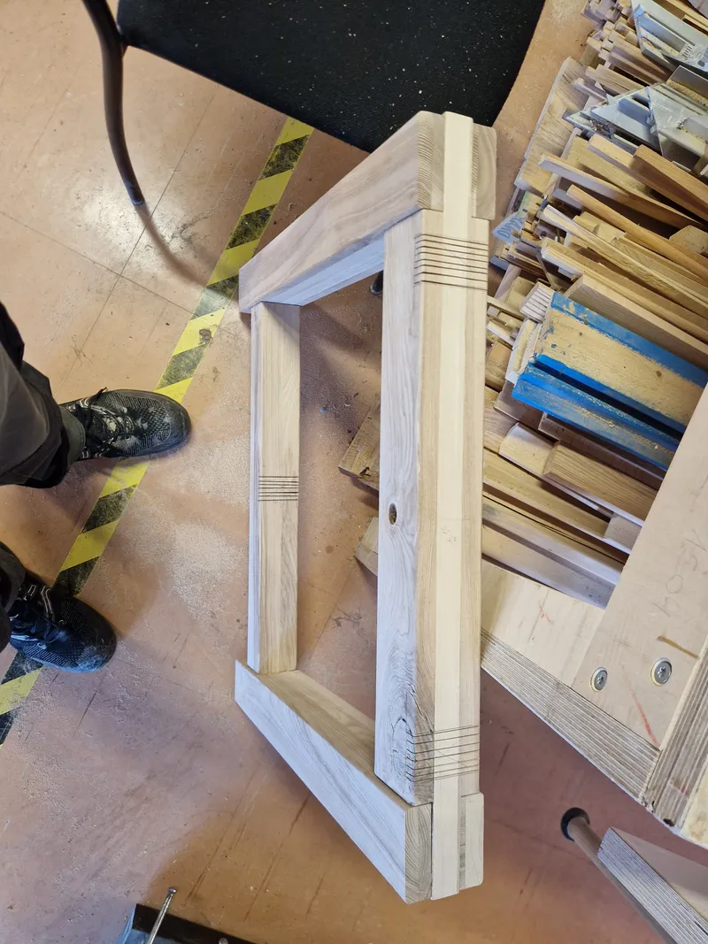 Dining Table Mk2 — Frame Legs & Aprons (4)