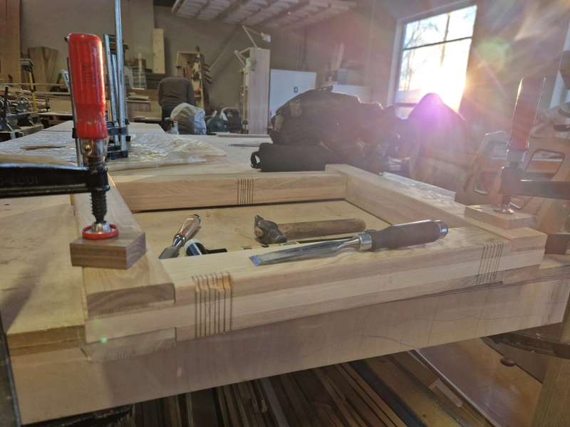 Dining Table MKII — Frame Legs & Aprons (5)