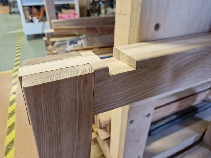 Dining Table Mk2 — Frame Legs & Aprons (6)