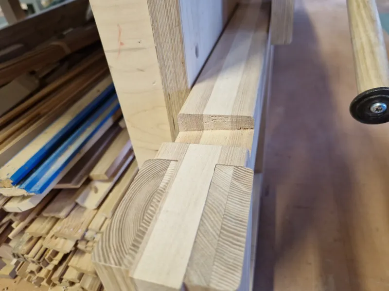 Dining Table Mk2 — Frame Legs & Aprons (7)