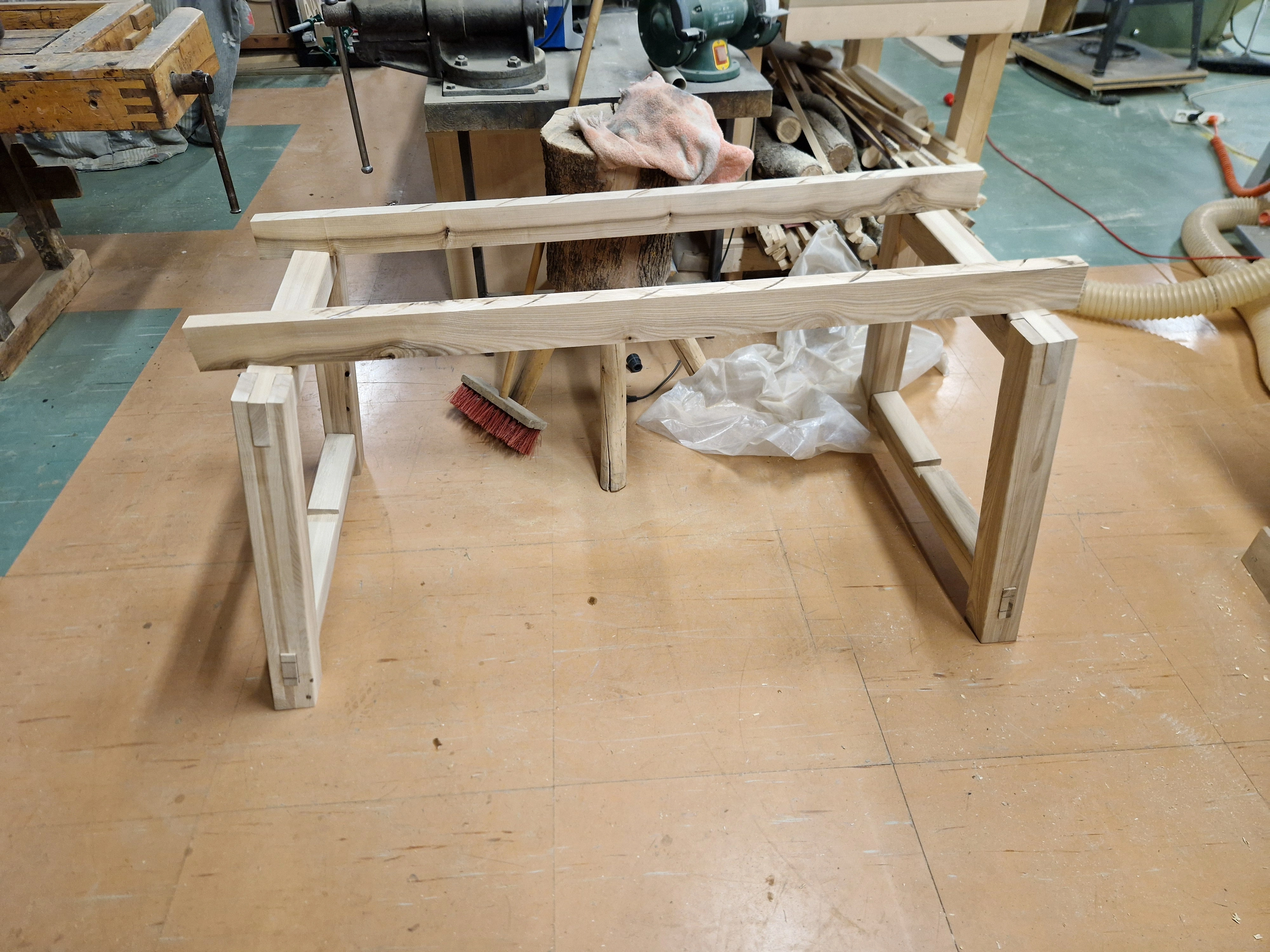 Dining Table MKII — Frame Legs & Aprons — 9