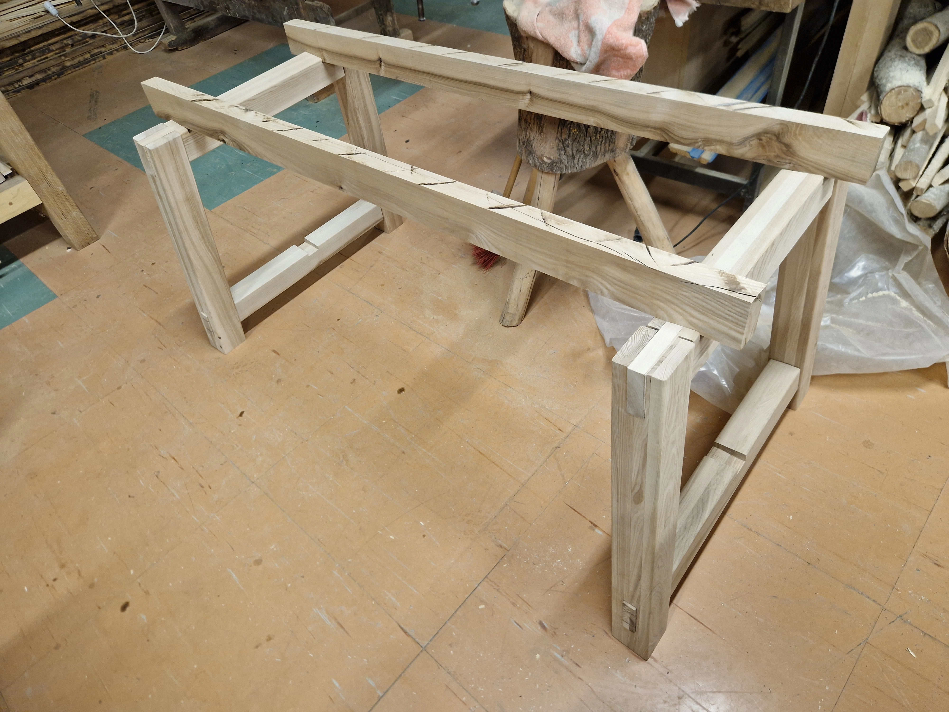 Dining Table MKII — Frame Legs & Aprons — 10