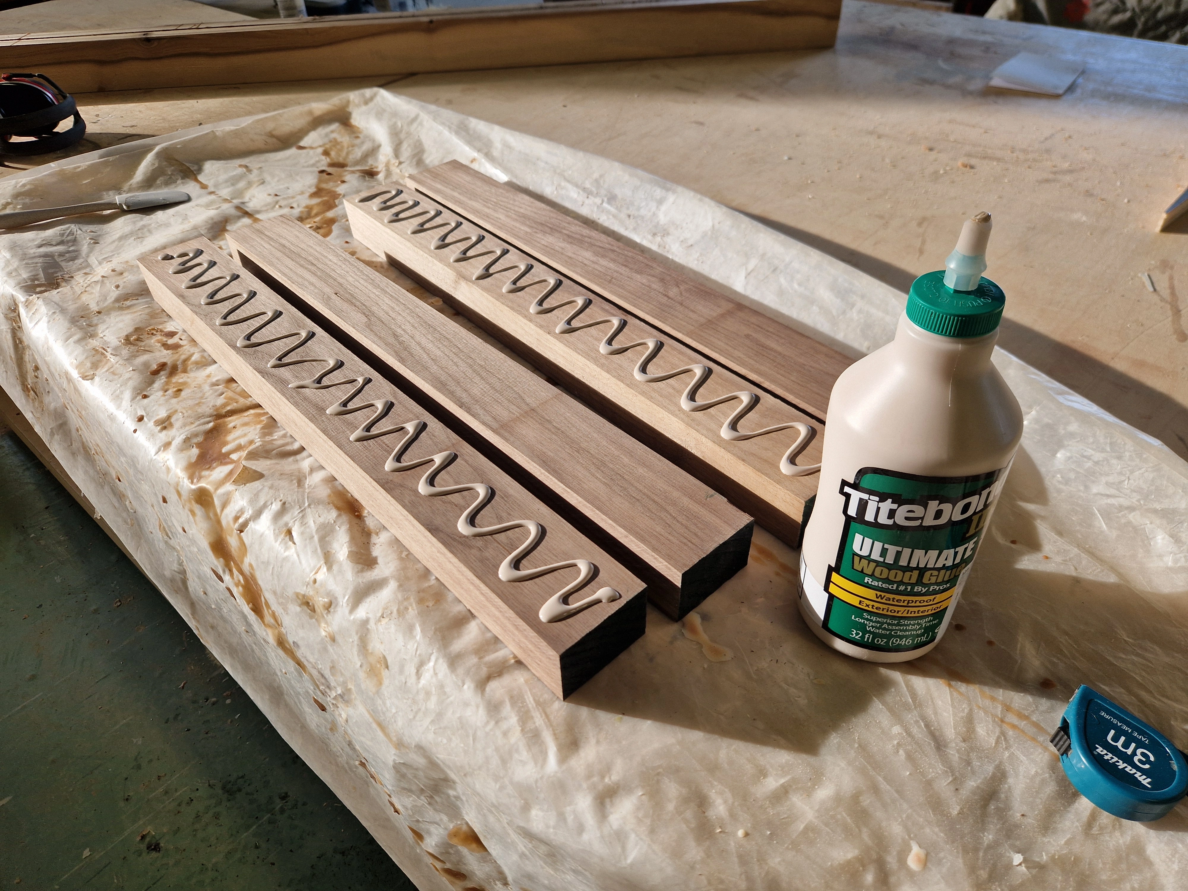 Dining Table MKII — Tabletop Milling & Assembly — 4