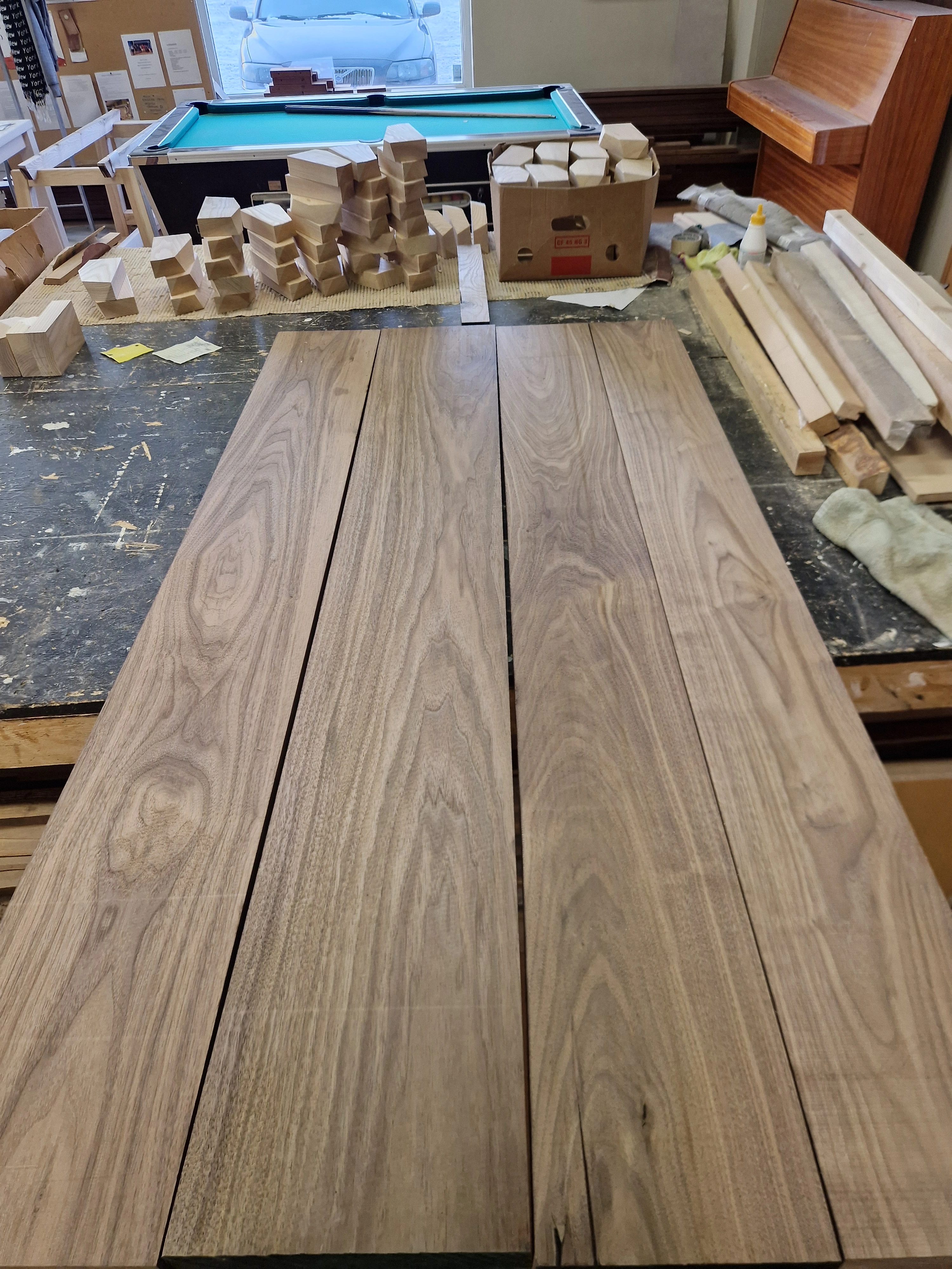 Dining Table MKII — Tabletop Milling & Assembly — 5