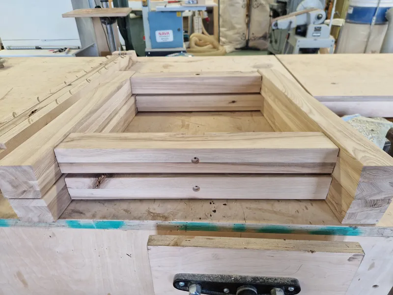 Dining Table Mk2 — Frame Legs & Aprons (15)