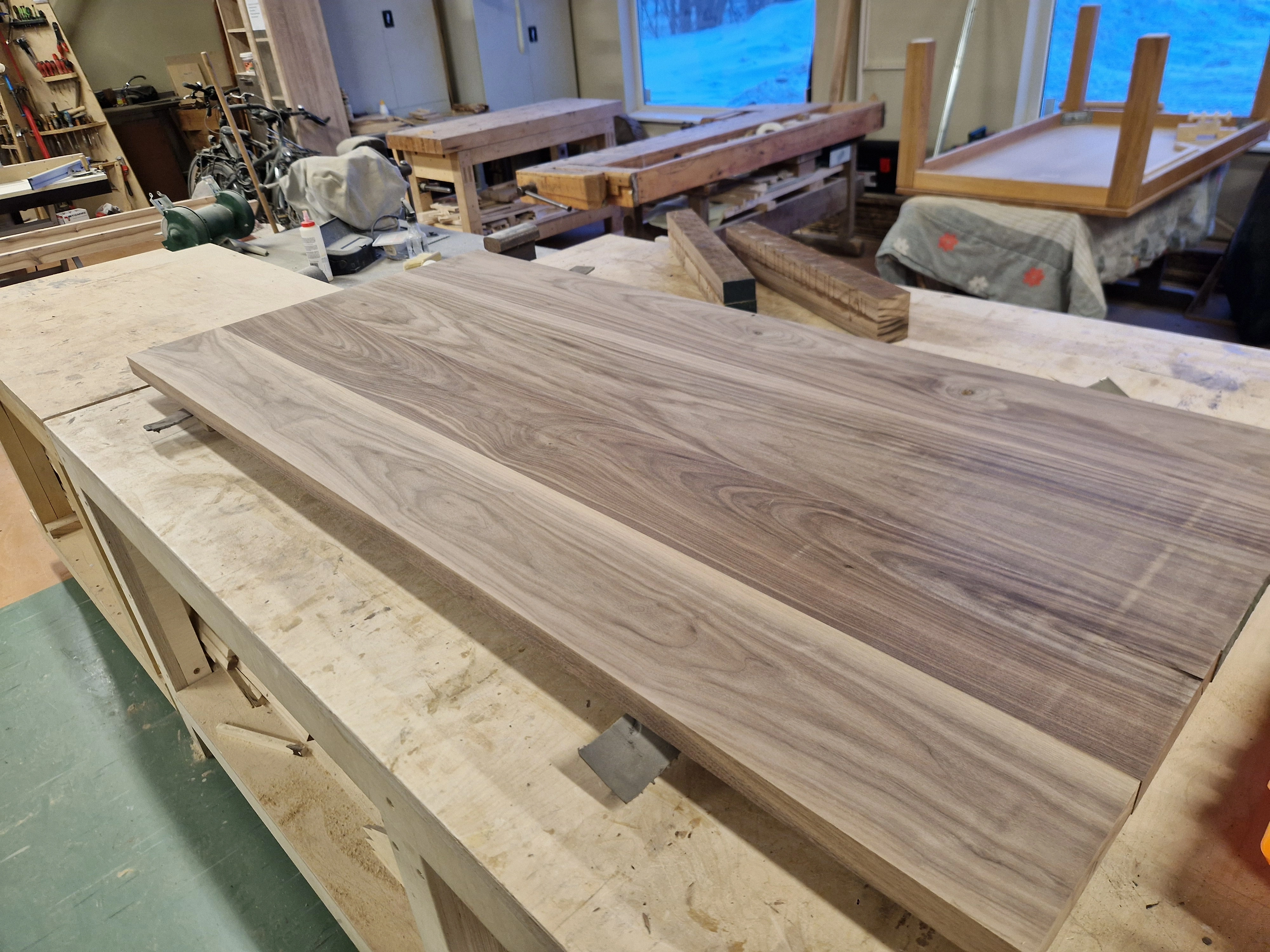 Dining Table MKII — Tabletop Milling & Assembly — 6