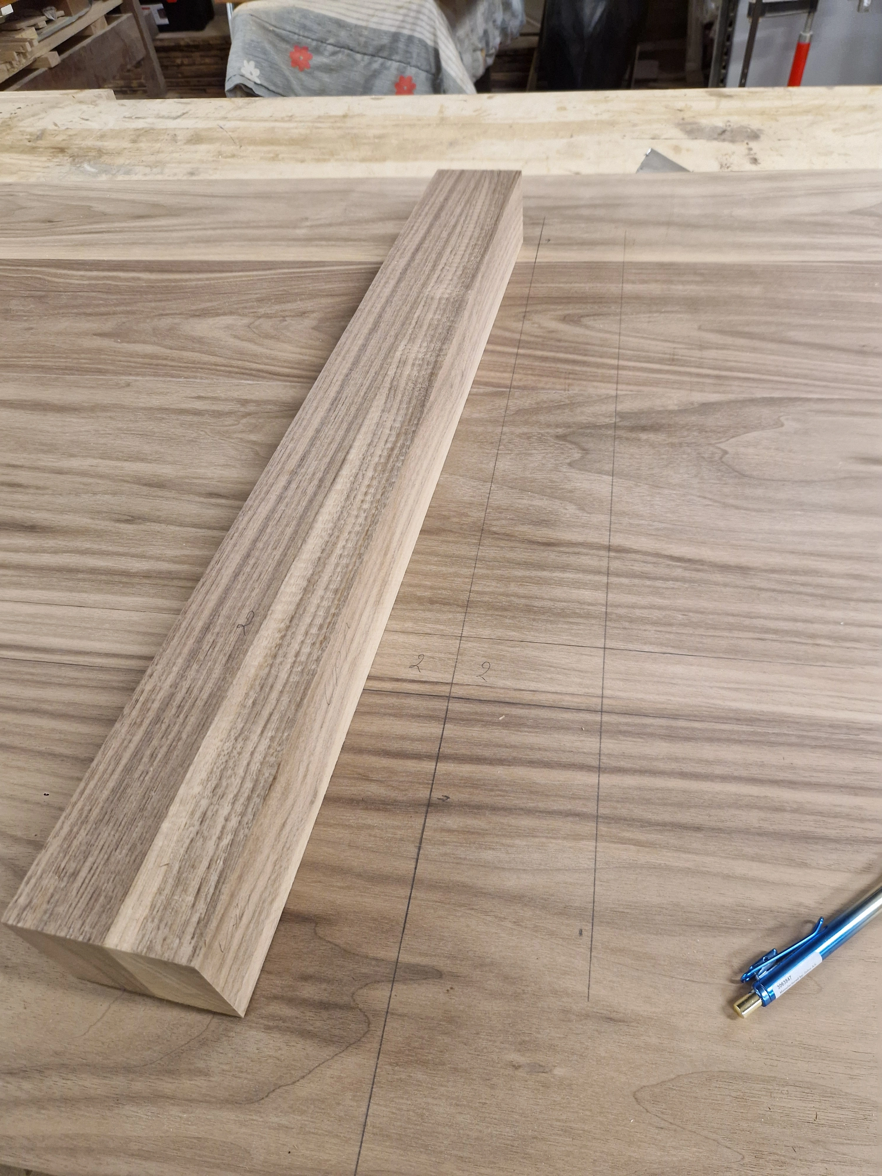 Dining Table MKII — Tabletop Attaching battens — 1