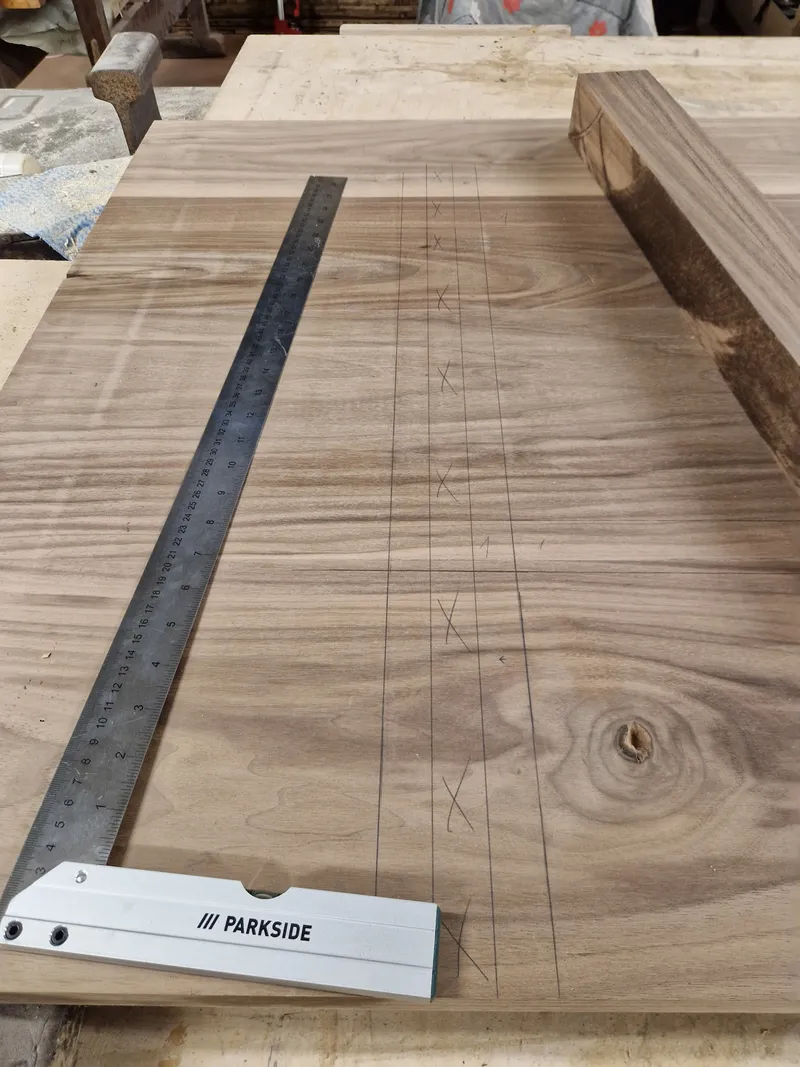 Dining Table Mk2 — Tabletop Attaching battens (2)