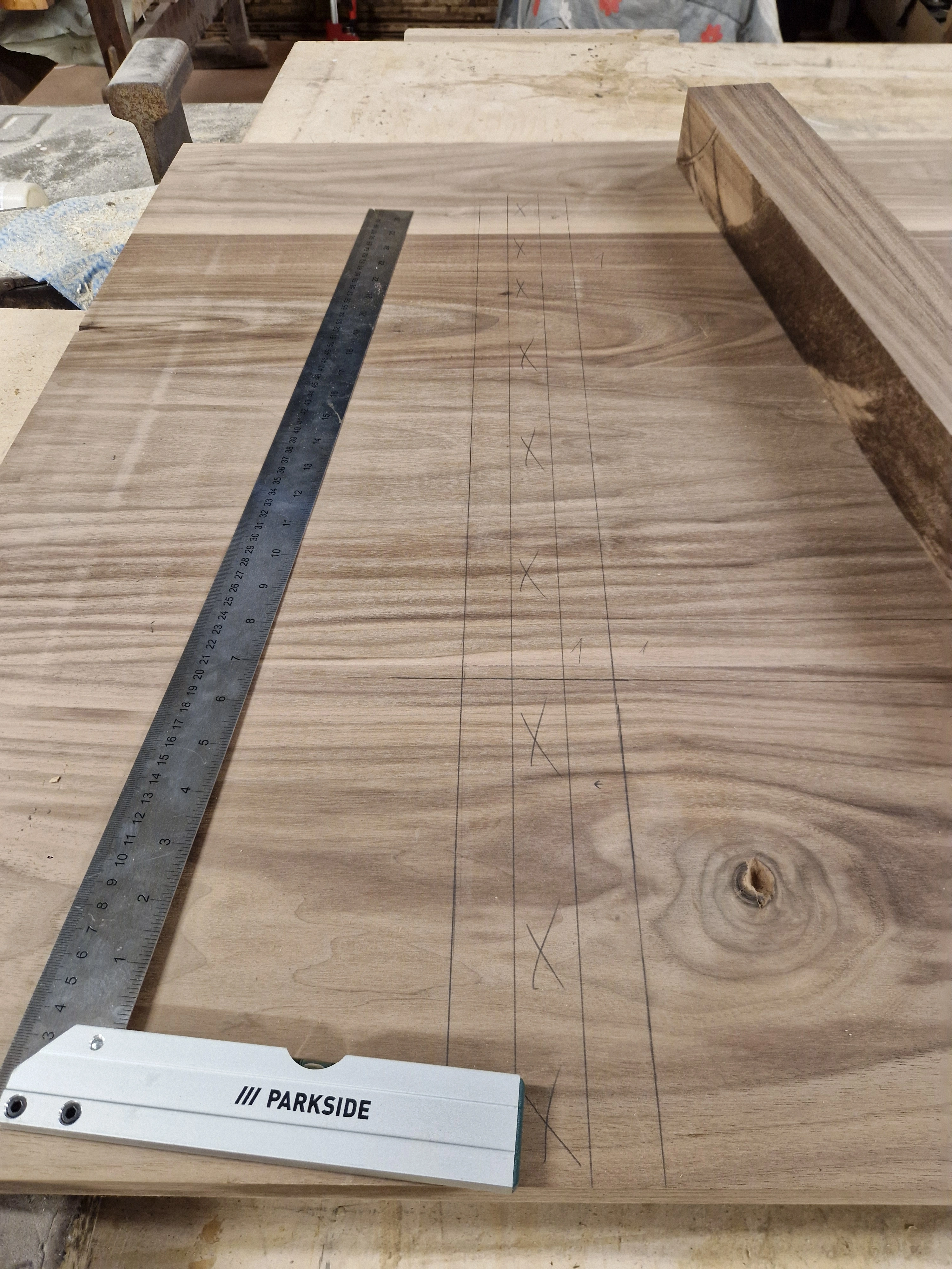 Dining Table MKII — Tabletop Attaching battens — 2