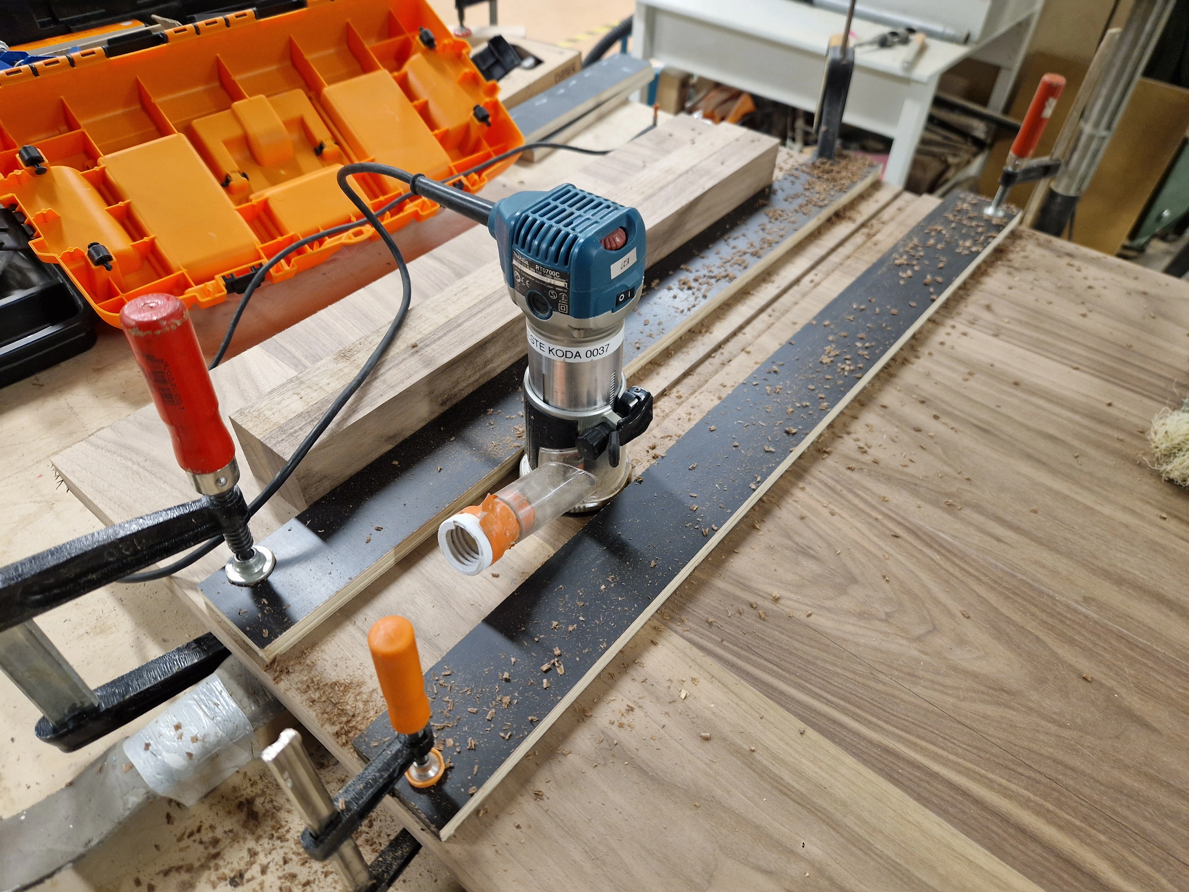 Dining Table MKII — Tabletop Attaching battens — 3