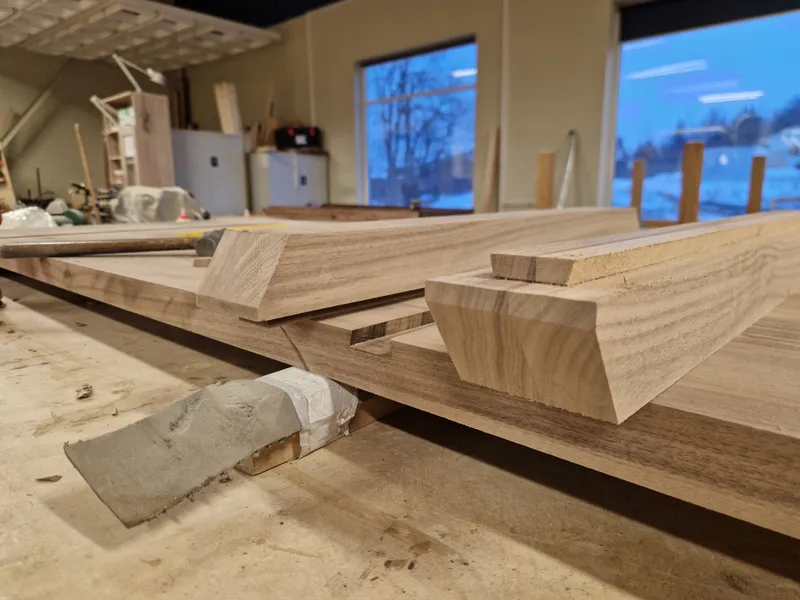 Dining Table Mk2 — Tabletop Attaching battens (8)