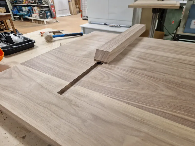 Dining Table Mk2 — Tabletop Attaching battens (9)