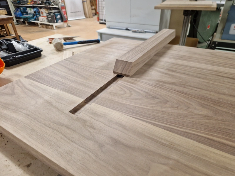 Dining Table MKII — Tabletop Attaching battens (9)