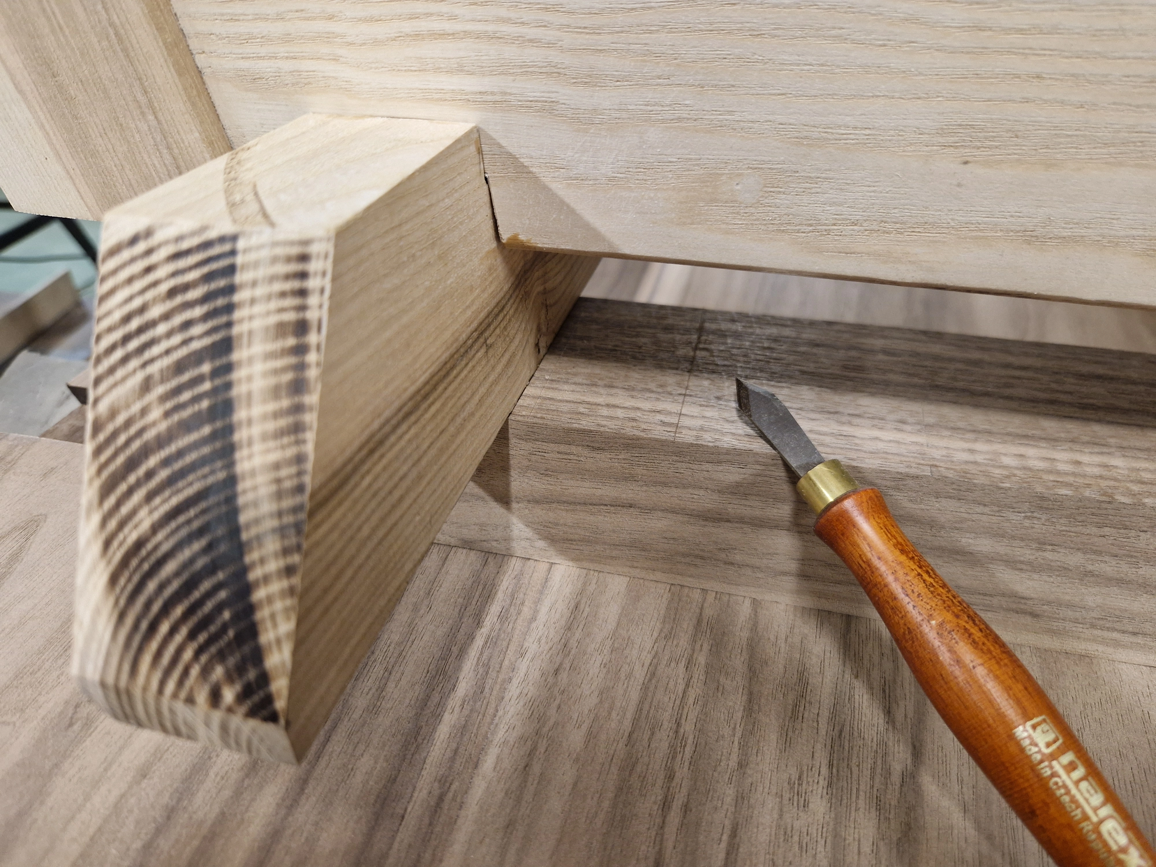 Dining Table MKII — The Last Cuts Connecting Top & Frame, Patching — 2