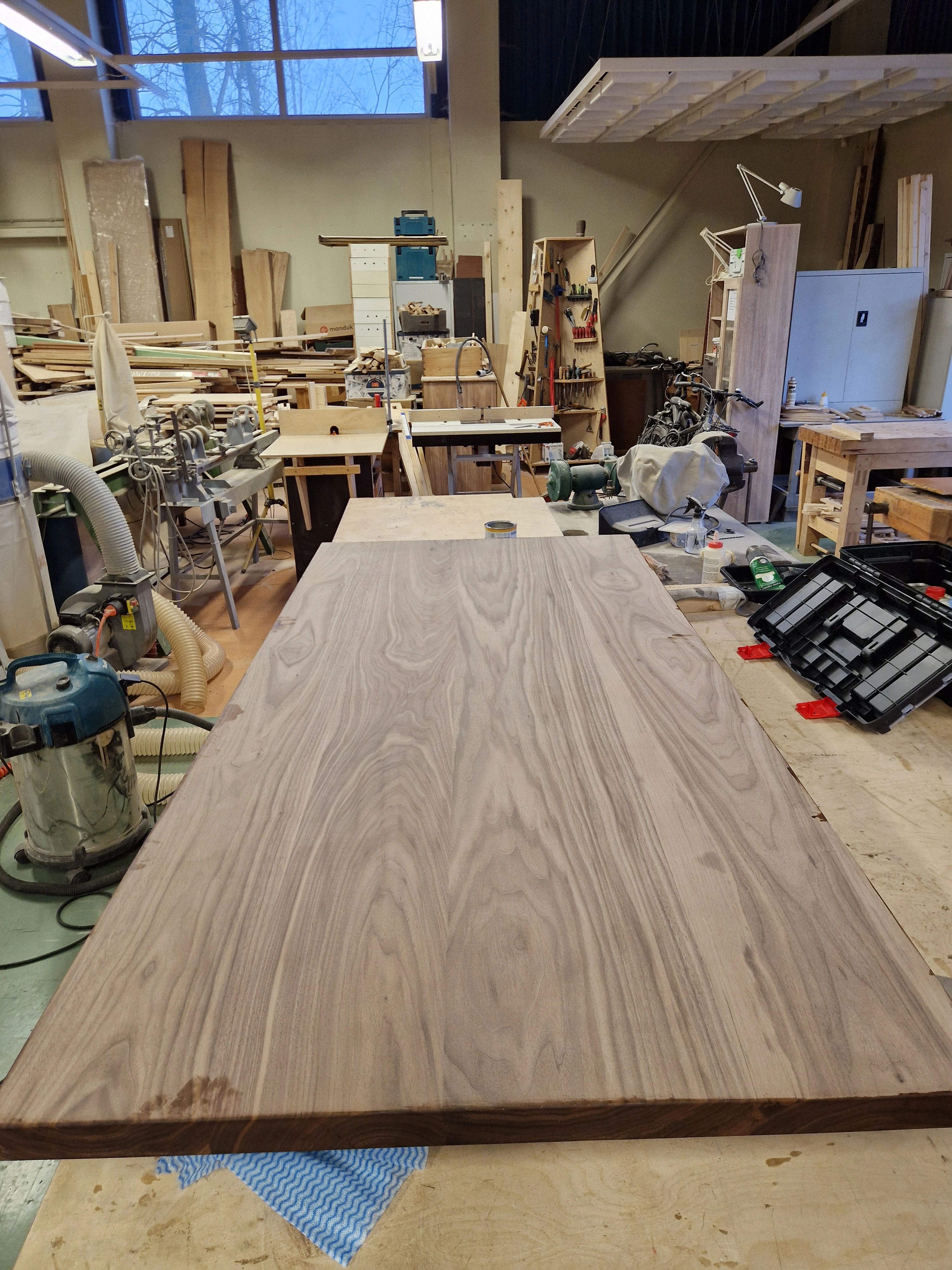 Dining Table MKII — Final Oiling & Assembly — 3