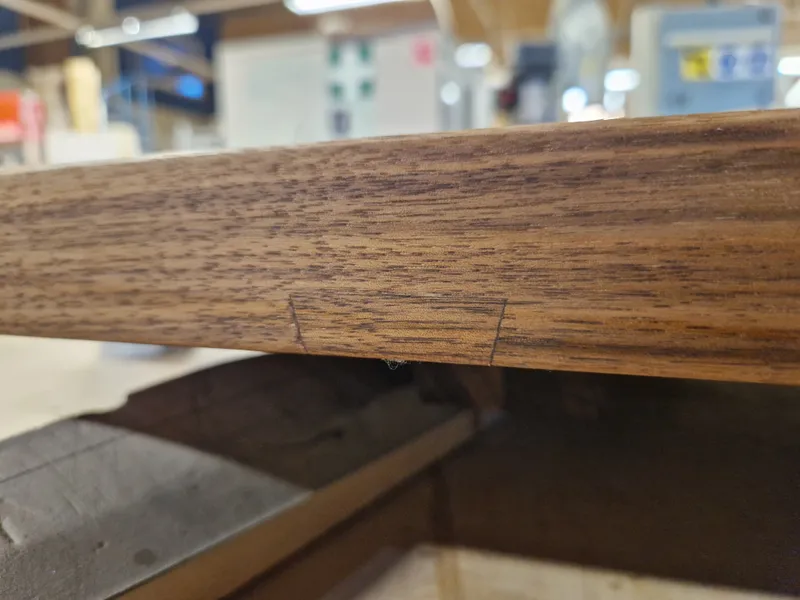 Dining Table Mk2 — Final Oiling & Assembly (5)