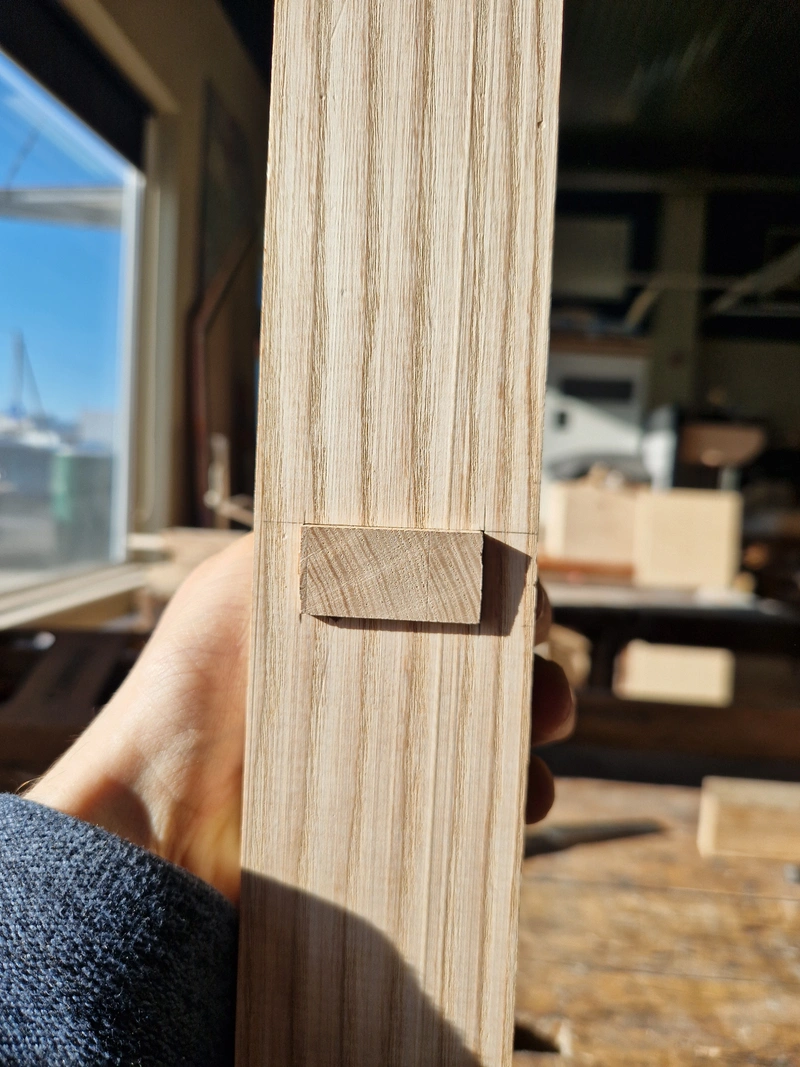 Bookshelf MKII — Slanted Mortises & Tenons Legs & Connectors (7)